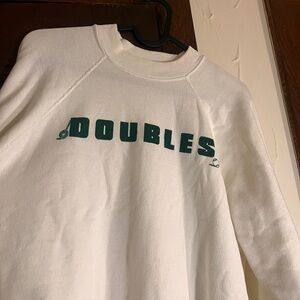 Vtg Tennis Graphic Sweatshirt